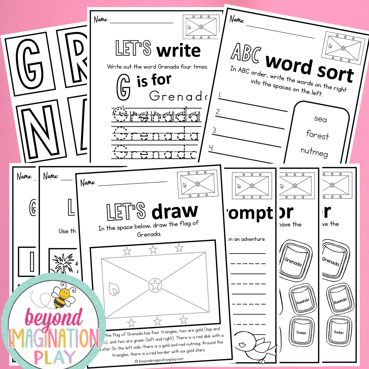 Grenada Country Study Activity Pack
