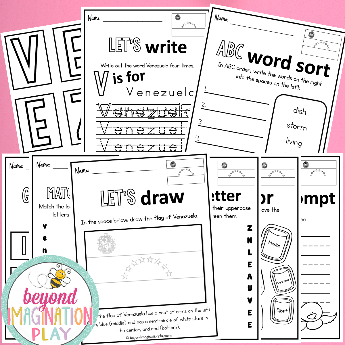 Venezuela Country Study Activity Pack