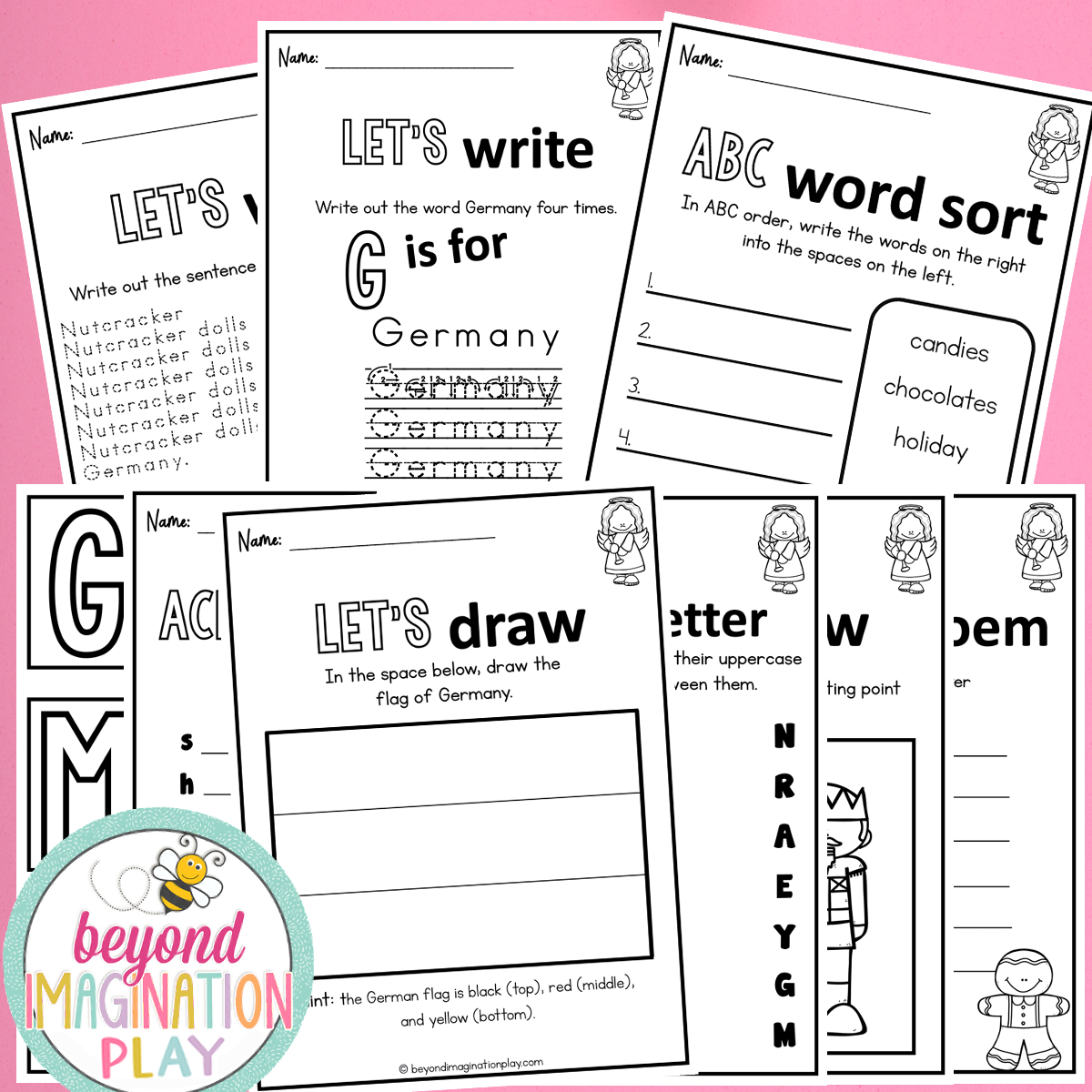 Christmas in Germany Activity Pack