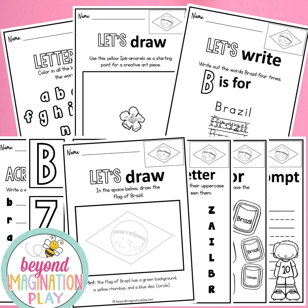 Brazil Country Study Activity Pack