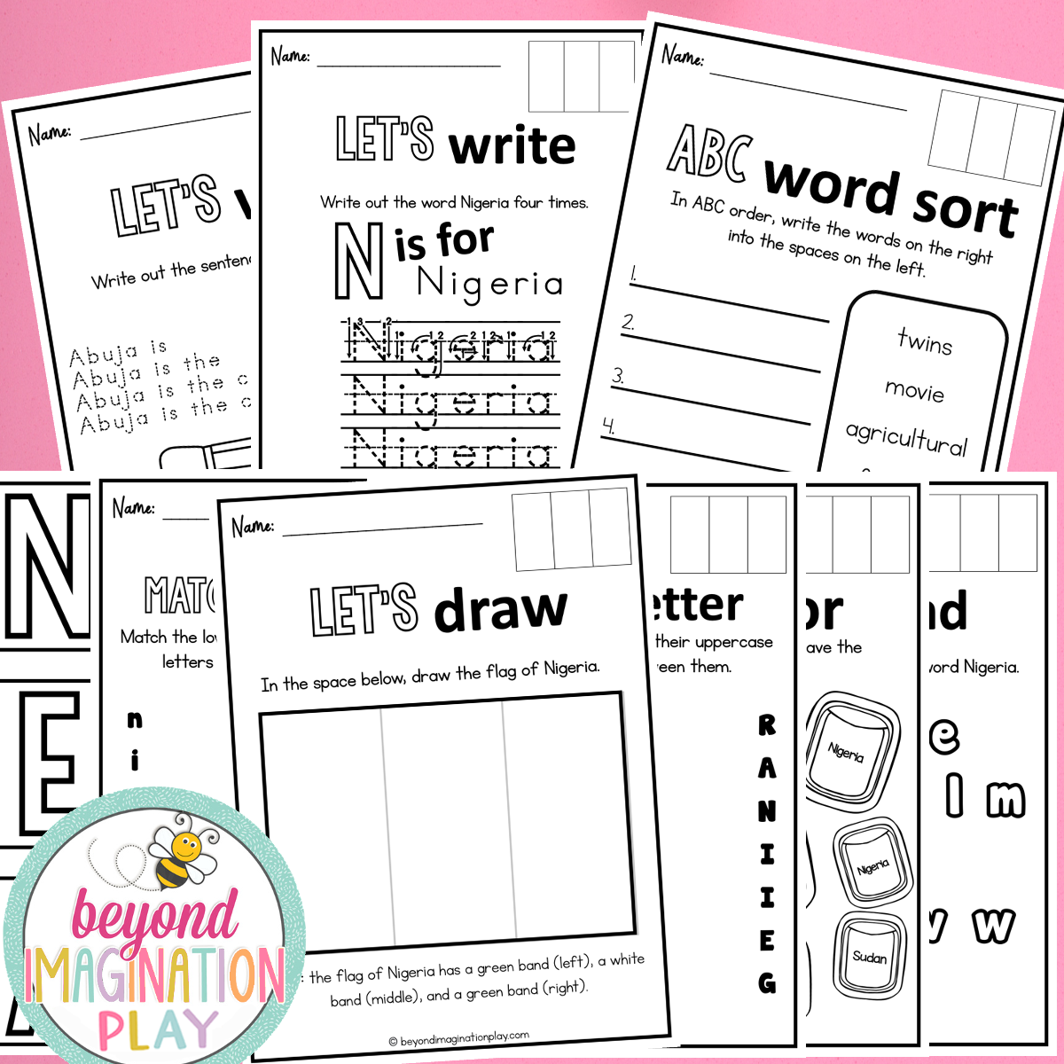 Nigeria Country Study Activity Pack
