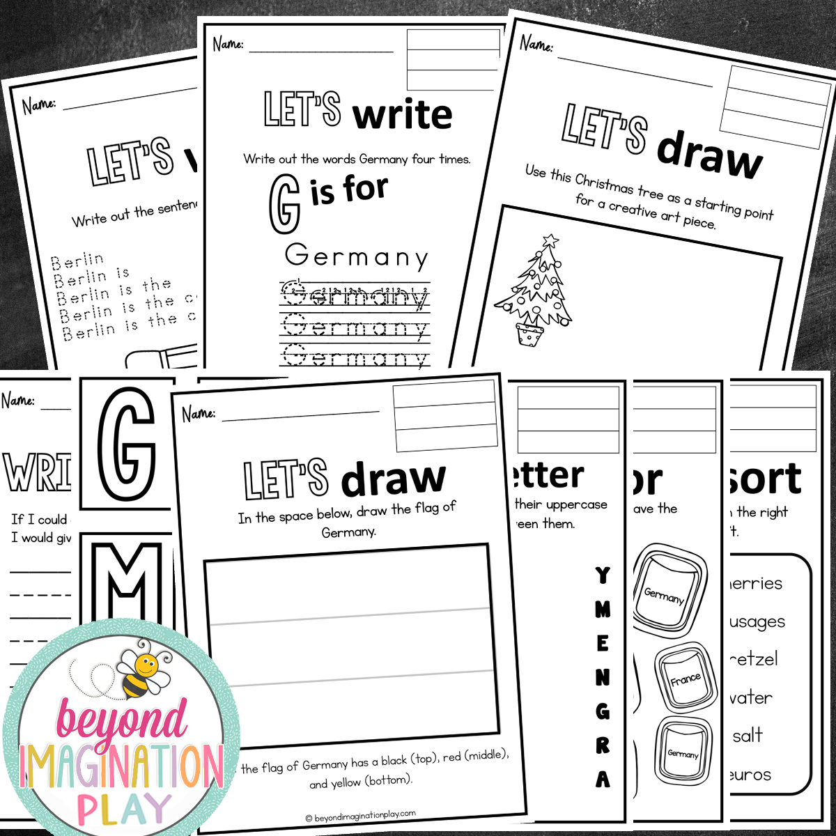 Germany Country Study Activity Pack