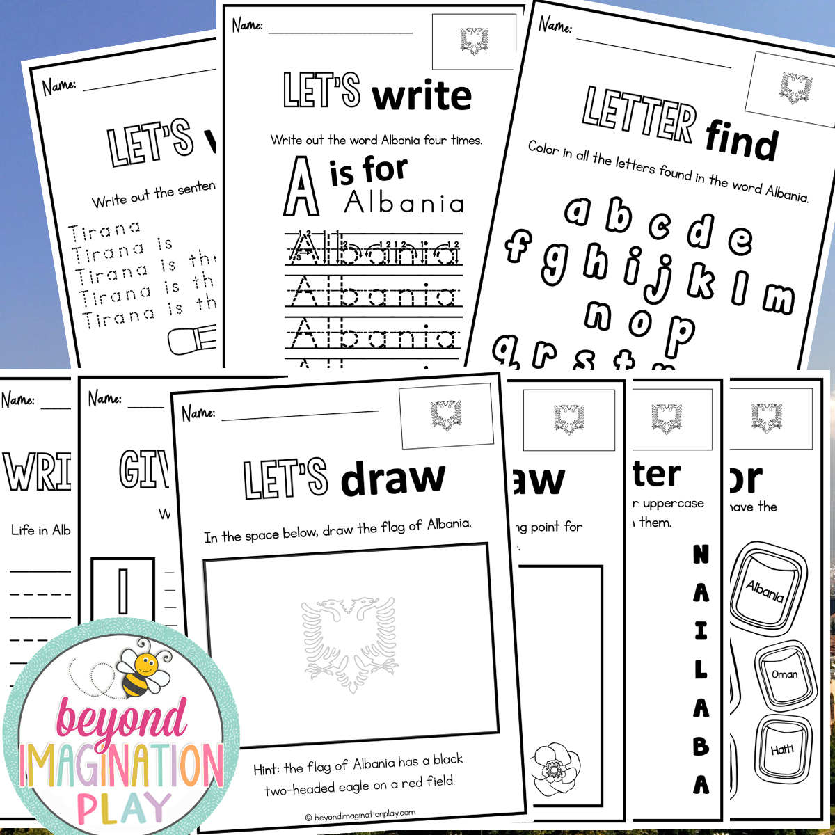 Albania Country Study Activity Pack