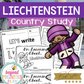 Liechtenstein Country Study Activity Pack