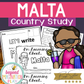 Malta Country Study Activity Pack