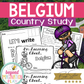 Belgium Country Study Activity Pack