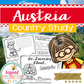Austria Country Study Activity Pack