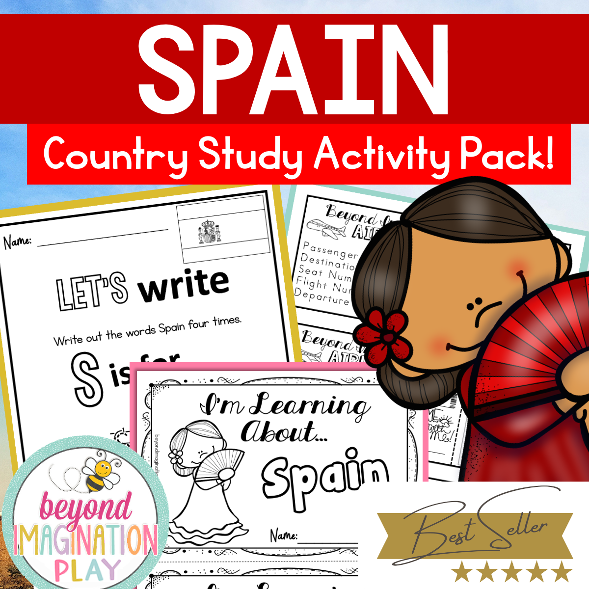 Spain Country Study Activity Pack