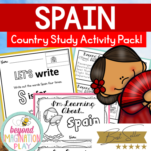 Spain Country Study Activity Pack