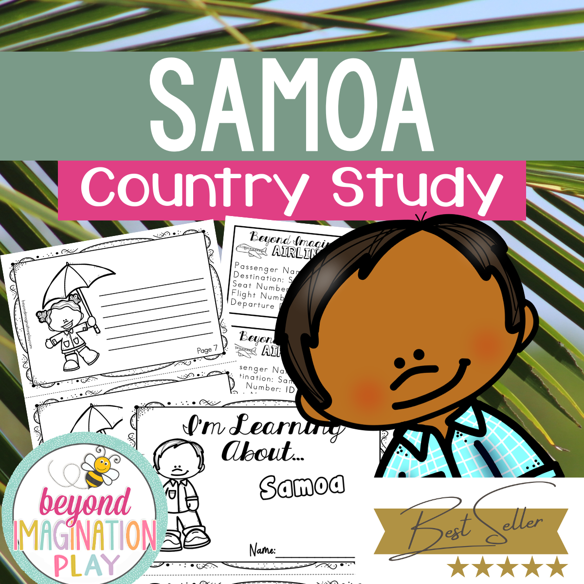 Samoa Country Study Activity Pack