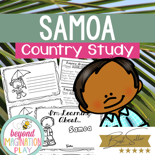 Samoa Country Study Activity Pack