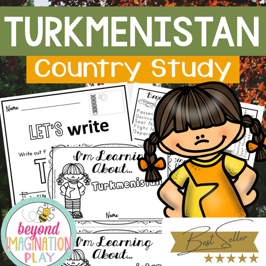 Turkmenistan Country Study Activity Pack
