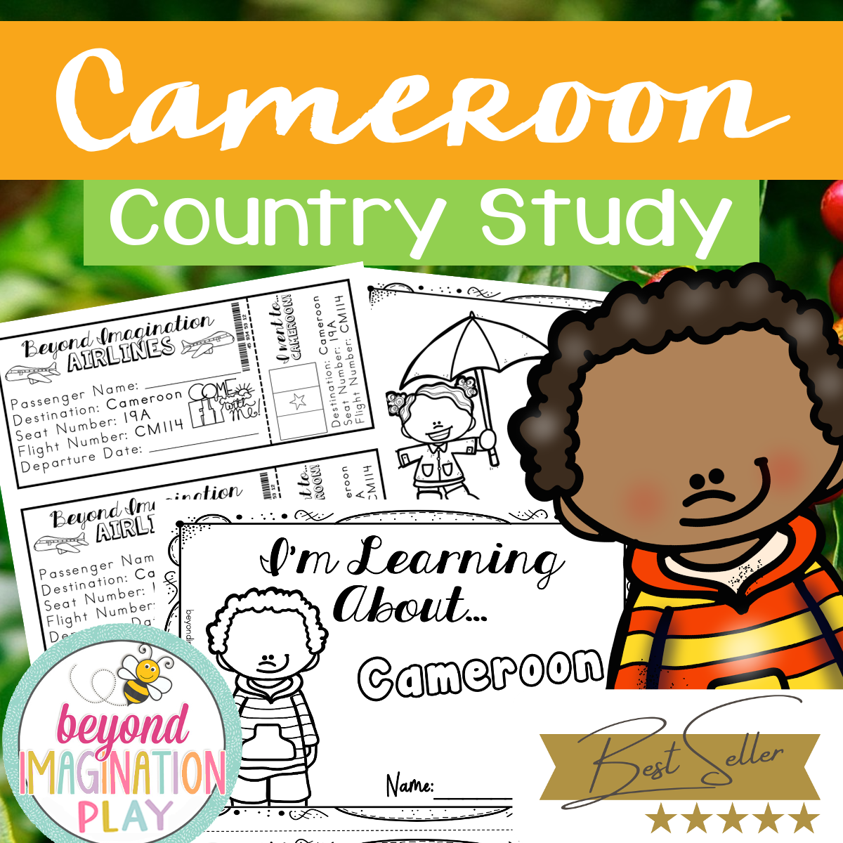Cameroon Country Study Activity Pack