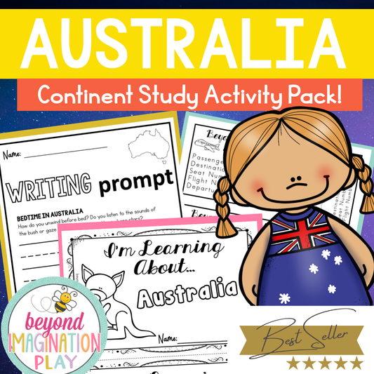 Australia Continent Study Activity Pack