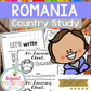 Romania Country Study Activity Pack