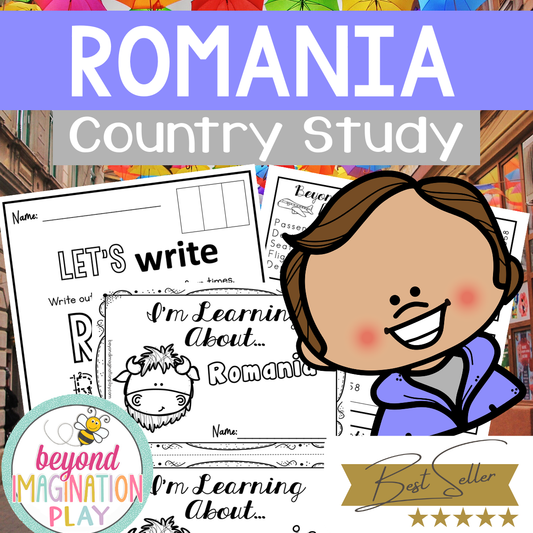 Romania Country Study Activity Pack