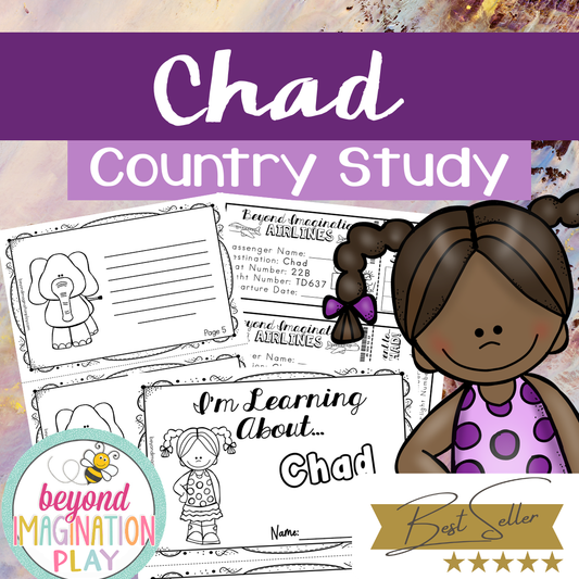 Chad Country Study Activity Pack