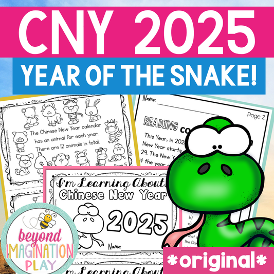 Chinese New Year 2025 Comprehension Pack