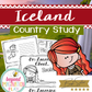 Iceland Country Study Activity Pack