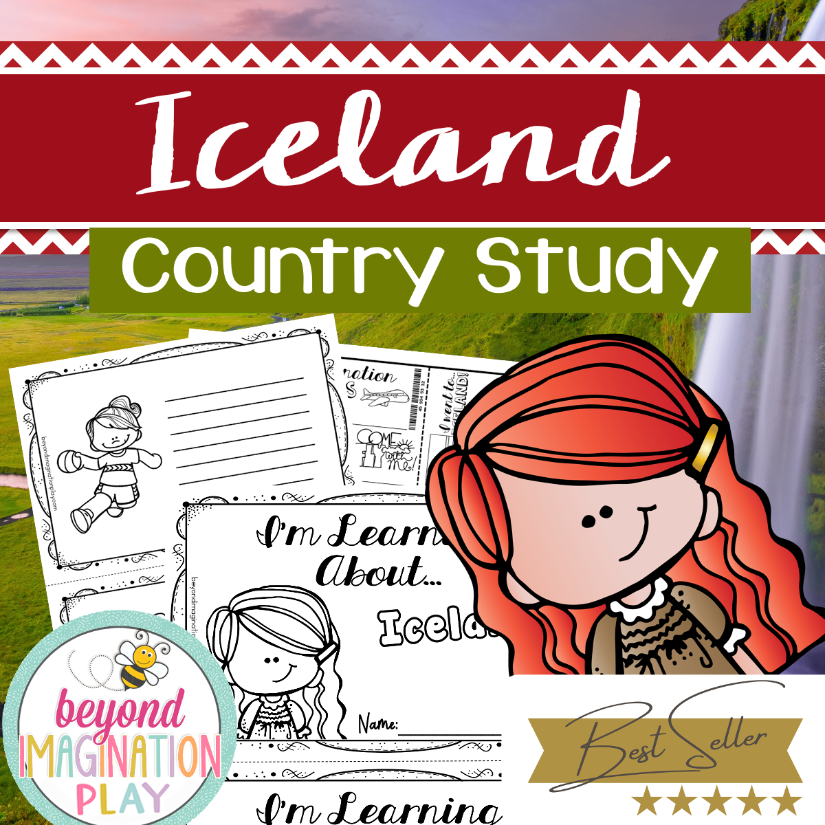 Iceland Country Study Activity Pack