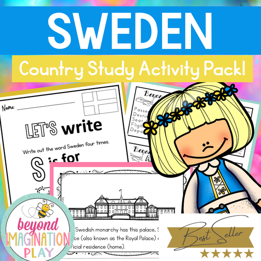 Sweden Country Study Activity Pack