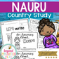Nauru Country Study Activity Pack