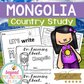 Mongolia Country Study Activity Pack