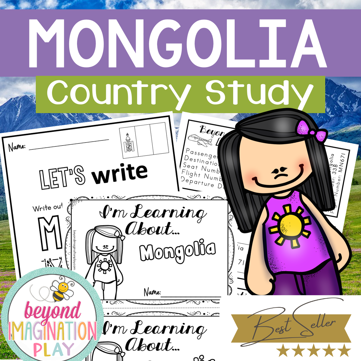 Mongolia Country Study Activity Pack