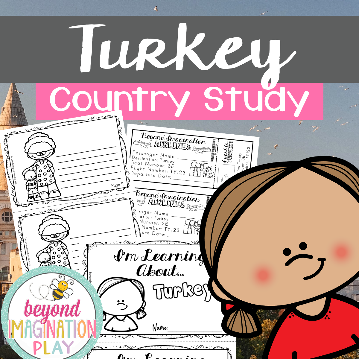 Turkey Country Study Activity Pack