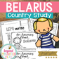 Belarus Country Study Activity Pack