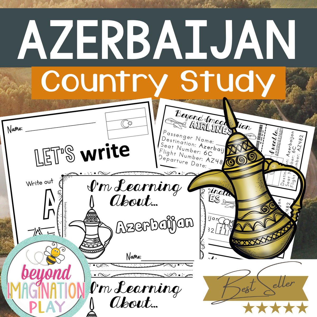 Azerbaijan Country Study Activity Pack