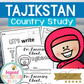 Tajikistan Country Study Activity Pack
