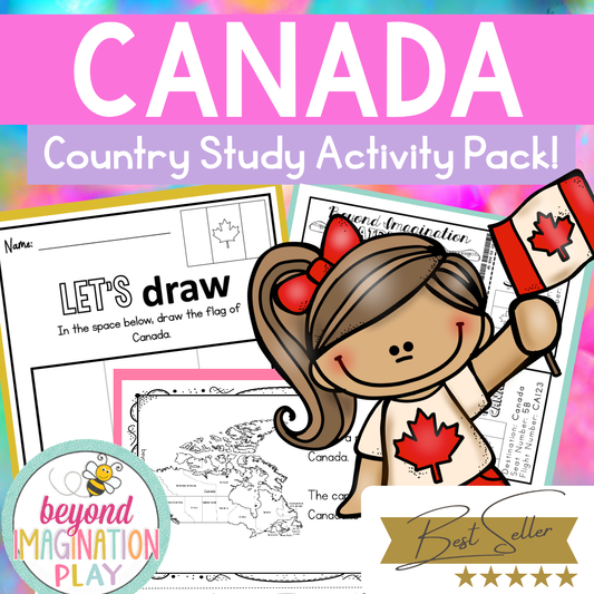 Canada Country Study Activity Pack