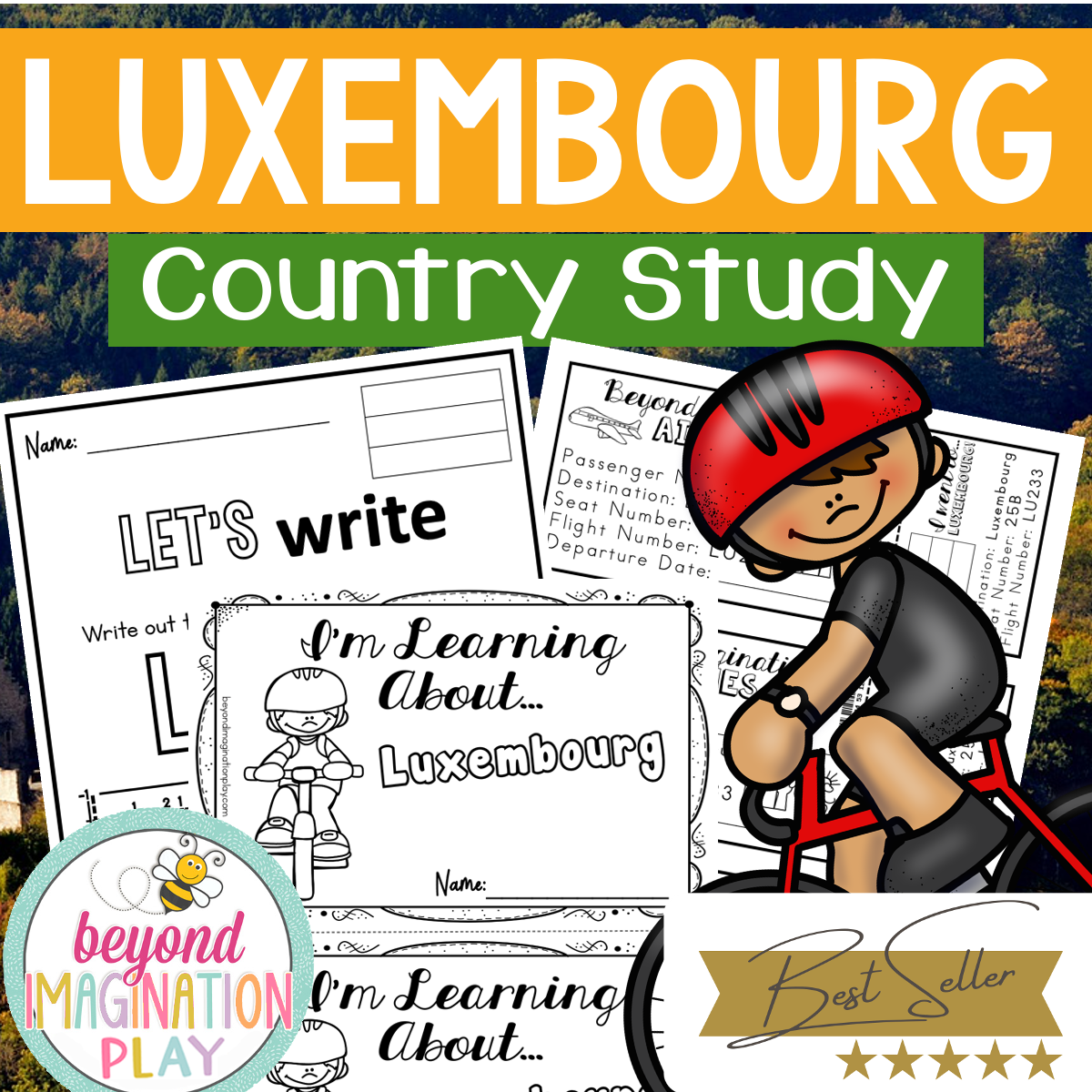 Luxembourg Country Study Activity Pack
