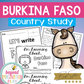 Burkina Faso Country Study Activity Pack