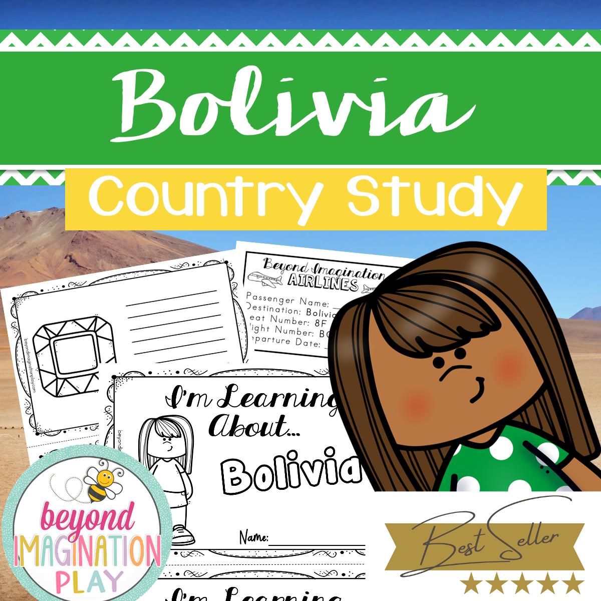 Bolivia Country Study Activity Pack