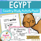 Egypt Country Study Activity Pack