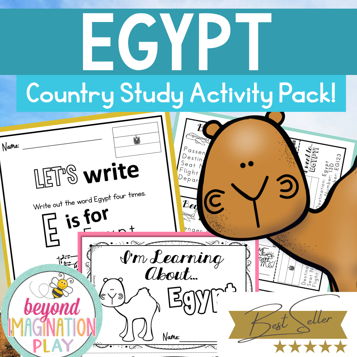 Egypt Country Study Activity Pack