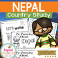 Nepal Country Study Activity Pack