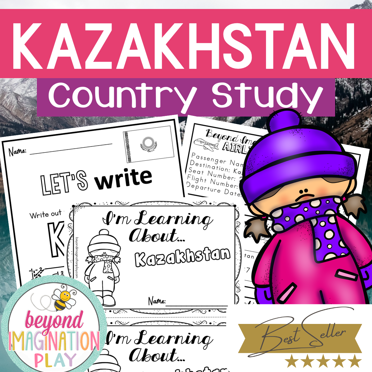 Kazakhstan Country Study Activity Pack