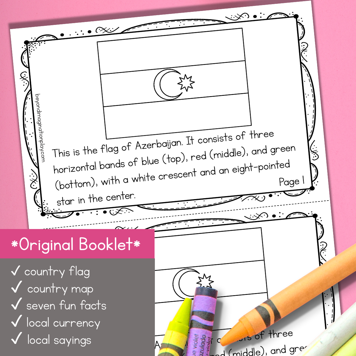 Azerbaijan Country Study Activity Pack