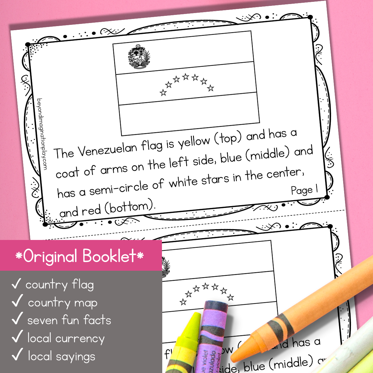 Venezuela Country Study Activity Pack