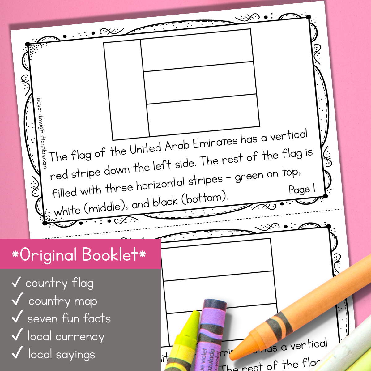 United Arab Emirates Country Study Activity Pack