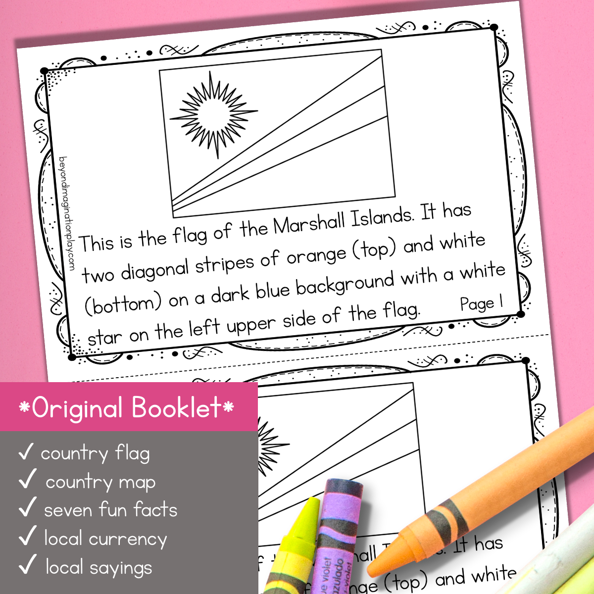 The Marshall Islands Country Study Activity Pack