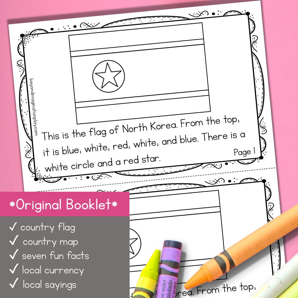 North Korea Country Study Activity Pack