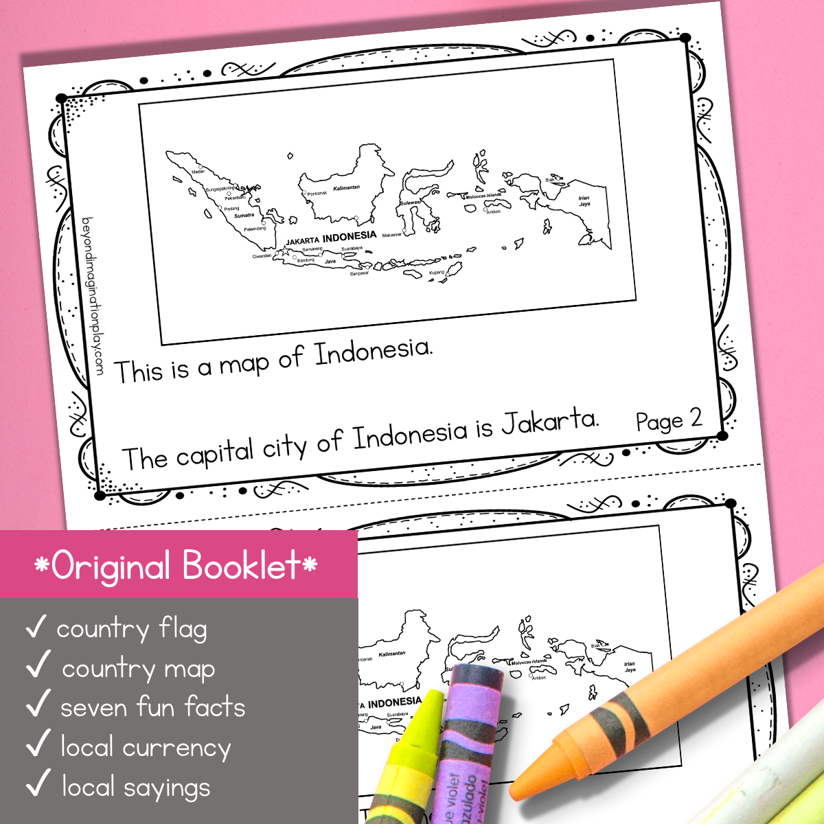 Indonesia Country Study Activity Pack