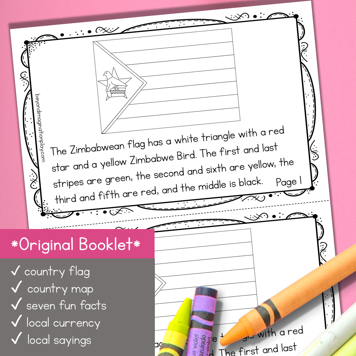 Zimbabwe Country Study Activity Pack