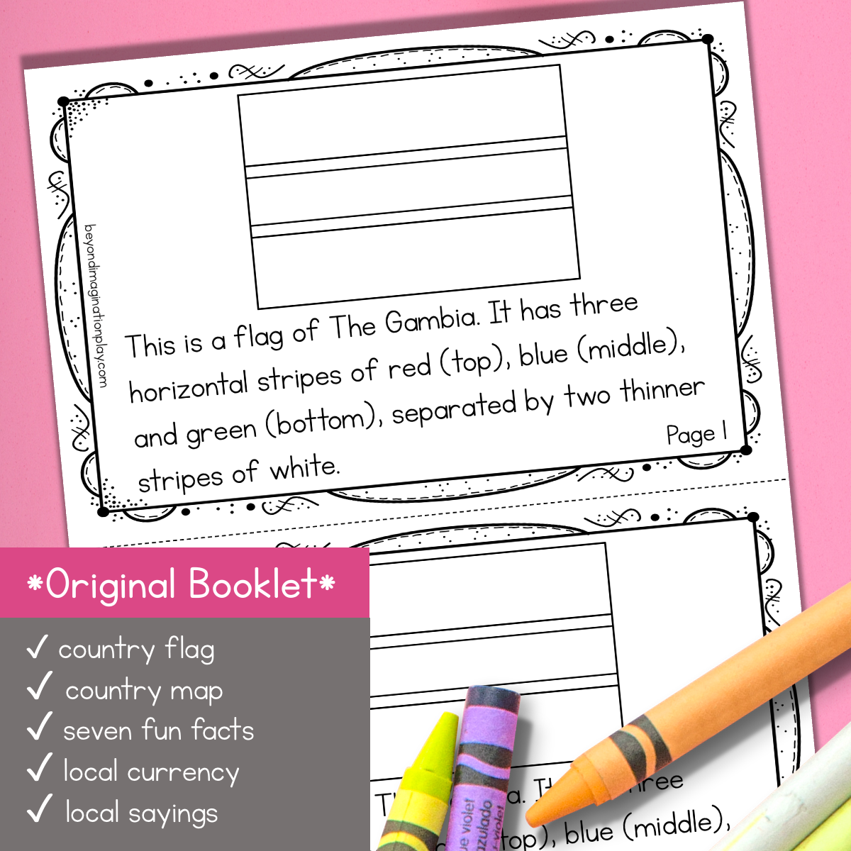 The Gambia Country Study Activity Pack