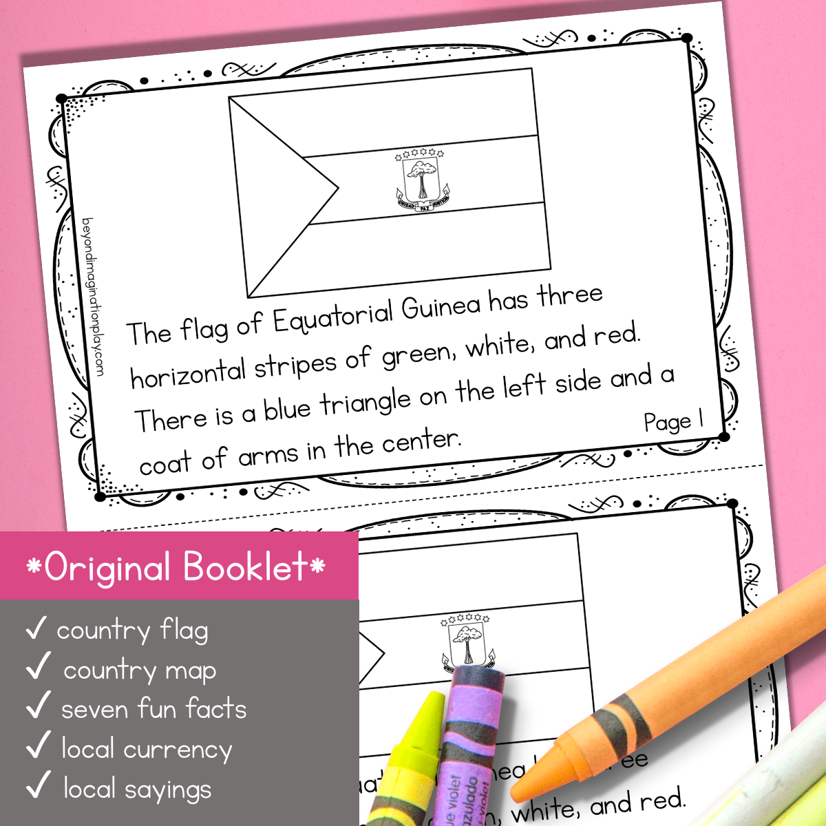 Equatorial Guinea Country Study Activity Pack