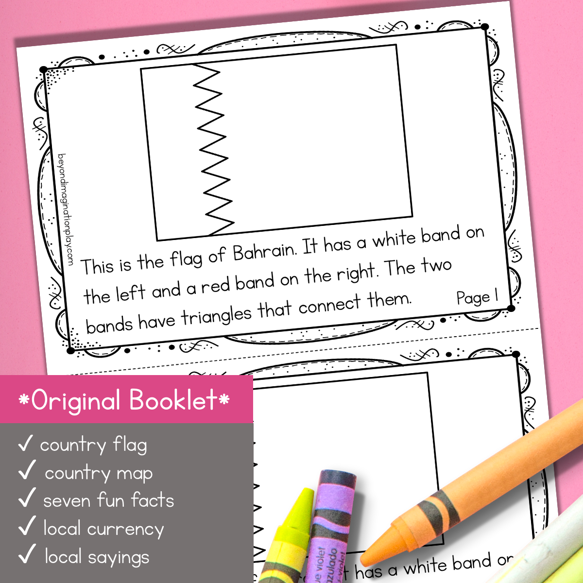 Bahrain Country Study Activity Pack
